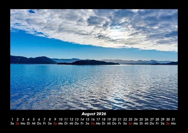 Produktbild: Landschaftskalender 2026 Fotokalender DIN A3