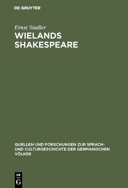 Produktbild: Wielands Shakespeare
