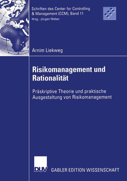 Produktbild: Risikomanagement und Rationalit&auml;t