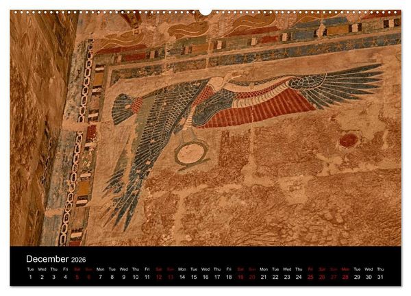 Produktbild: On the trail of the ancient Egypt (High Quality Premium Wall Calendar 2026 DIN A2 landscape),CALVENDO 12 Month Wall Calendar