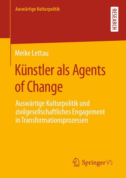 Produktbild: K&uuml;nstler als Agents of Change