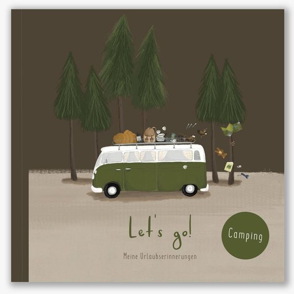 Produktbild: Let&rsquo;s go! Reisetagebuch - Camping