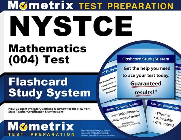 Produktbild: NYSTCE Mathematics (004) Test Flashcard Study System