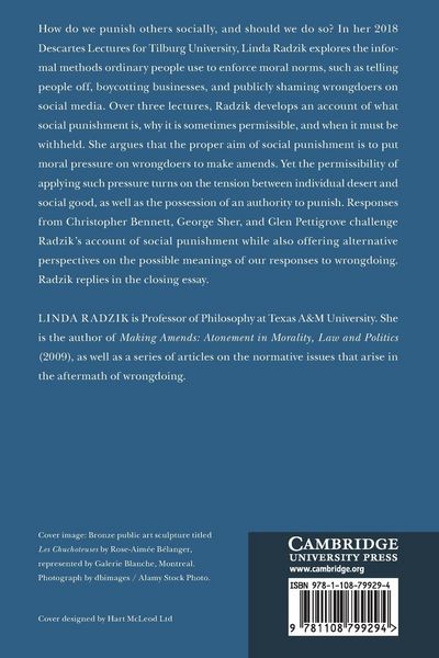 Produktbild: The Ethics of Social Punishment