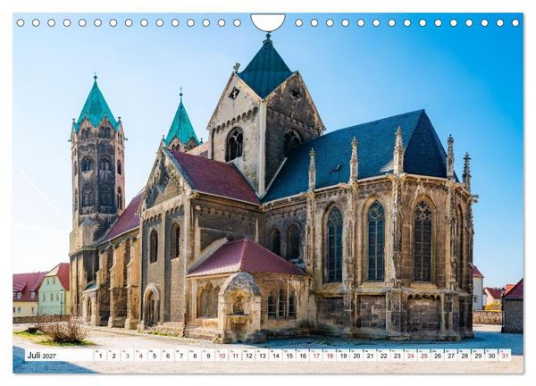 Produktbild: Willkommen im Burgenlandkreis (Wandkalender 2027 DIN A4 quer), CALVENDO Monatskalender