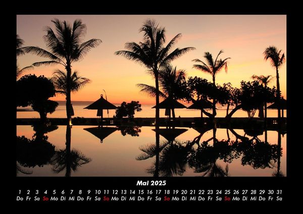 Produktbild: Bali 2025 Fotokalender DIN A3
