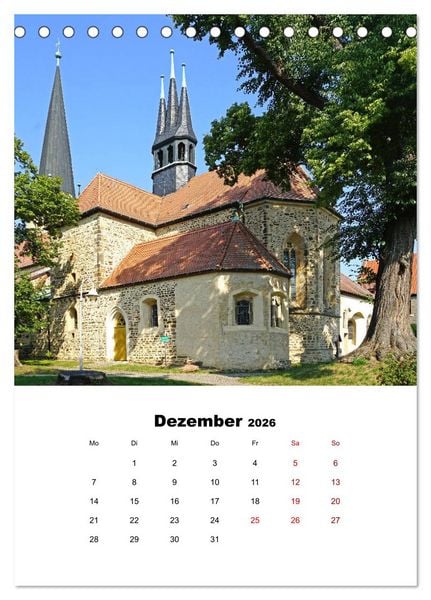 Produktbild: Haldensleben in Sachsen-Anhalt (Tischkalender 2026 DIN A5 hoch), CALVENDO Monatskalender
