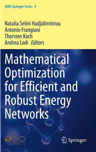 Produktbild: Mathematical Optimization for Efficient and Robust Energy Networks