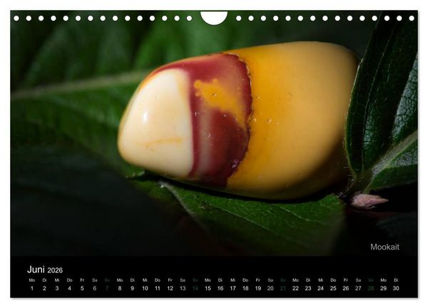 Produktbild: Edelsteine. Wunder der Natur (Wandkalender 2026 DIN A4 quer), CALVENDO Monatskalender