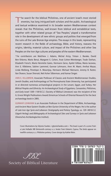 Produktbild: The Philistines and Other "Sea Peoples" in Text and Archaeology