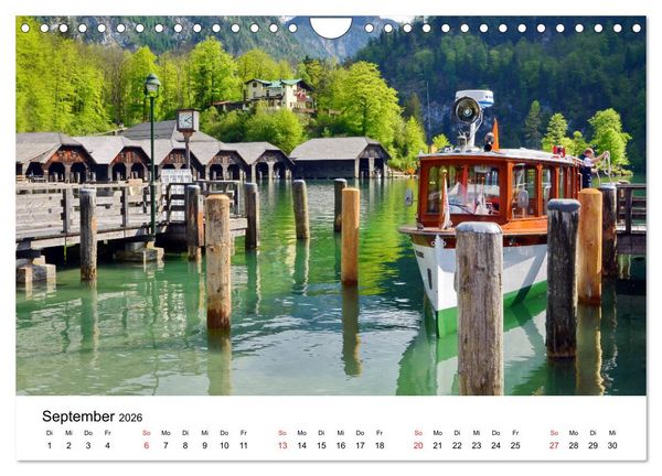 Produktbild: Im Land des K&ouml;nigssees (Wandkalender 2026 DIN A4 quer), CALVENDO Monatskalender
