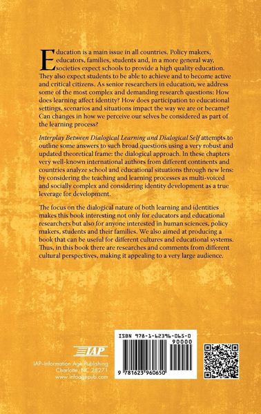 Produktbild: Interplays Between Dialogical Learning and Dialogical Self (Hc)
