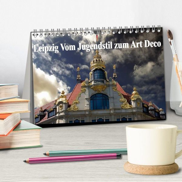 Produktbild: Leipzig - Vom Jugendstil zum Art Deco (Tischkalender 2027 DIN A5 quer), CALVENDO Monatskalender