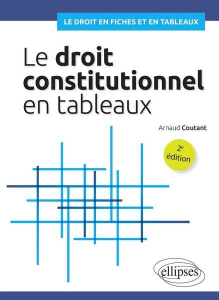 Produktbild: Le droit constitutionnel en tableaux