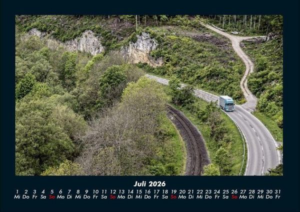 Produktbild: Landschaftskalender 2026 Fotokalender DIN A4