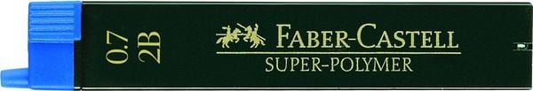 Produktbild: Faber-Castell Minen Super Polymer 0.7mm 2B