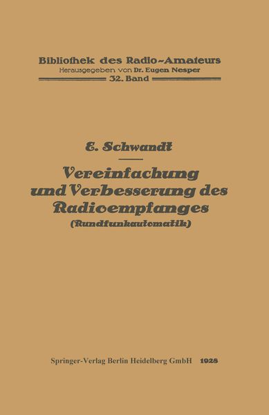 Produktbild: Vereinfachung und Verbesserung des Radioempfanges