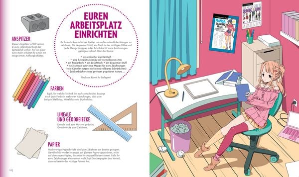 Produktbild: Dein ultimativer Manga-Anime-Zeichenkurs &ndash; Fashion &ndash; Starke Charaktere in stylischen Outfits