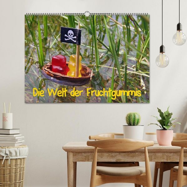 Produktbild: Die Welt der Fruchtgummis (Wandkalender 2026 DIN A2 quer), CALVENDO Monatskalender