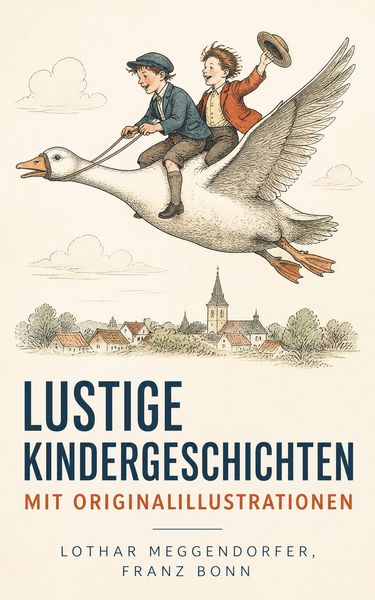 Produktbild: Lustige Kindergeschichten mit Originalillustrationen
