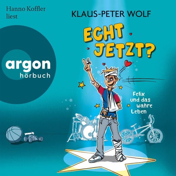 Echt jetzt? Felix und das wahre Leben - Klaus-Peter Wolf, Audio, 9783732443192