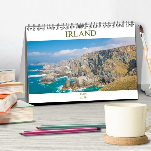 Produktbild: Irland - Cork (Tischkalender 2026 DIN A5 quer), CALVENDO Monatskalender