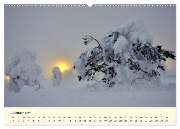 Produktbild: Lichtstimmungen des Nordens (Wandkalender 2026 DIN A2 quer), CALVENDO Monatskalender