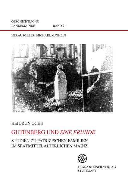 Produktbild: Gutenberg und sine frunde