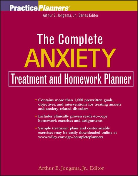 Produktbild: The Complete Anxiety Treatment and Homework Planner