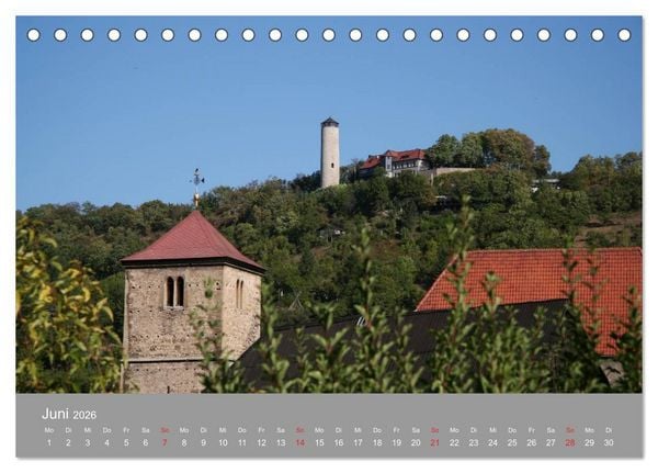 Produktbild: Jena in Th&uuml;ringen (Tischkalender 2026 DIN A5 quer), CALVENDO Monatskalender