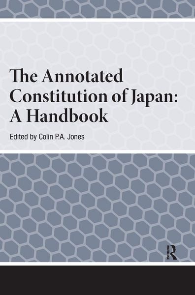 Produktbild: The Annotated Constitution of Japan