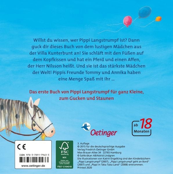 Produktbild: Guck mal, Pippi Langstrumpf