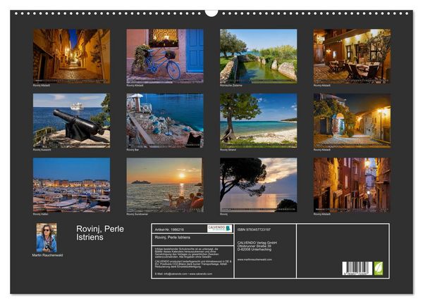 Produktbild: Rovinj, Perle Istriens (Wandkalender 2026 DIN A2 quer), CALVENDO Monatskalender