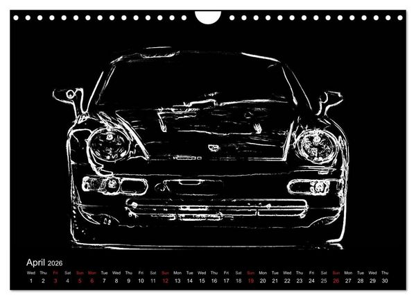 Produktbild: 911 Lines (Wall Calendar 2026 DIN A4 landscape), CALVENDO 12 Month Wall Calendar