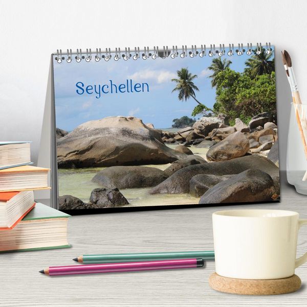 Produktbild: Seychellen (Tischkalender 2026 DIN A5 quer), CALVENDO Monatskalender