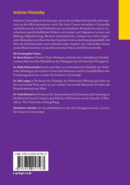 Produktbild: Inclusive Citizenship