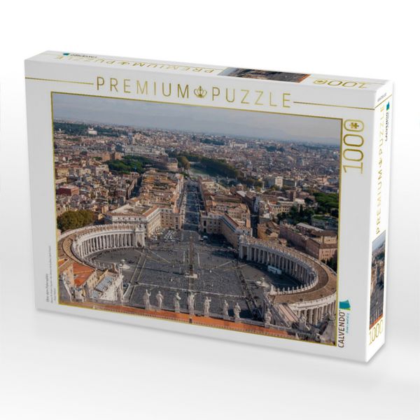 Produktbild: CALVENDO Puzzle &Uuml;ber dem Petersplatz | 1000 Teile Lege-Gr&ouml;&szlig;e 64x48cm Foto-Puzzle f&uuml;r gl&uuml;ckliche Stunden