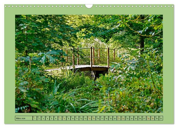 Produktbild: Faszination Stadtpark Odense (Wandkalender 2026 DIN A3 quer), CALVENDO Monatskalender