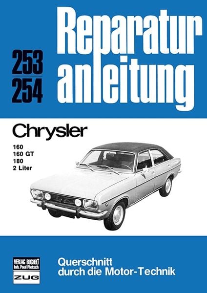 Produktbild: Chrysler 160/160 GT/180 2 Liter
