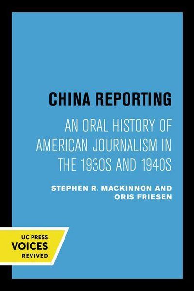 Produktbild: MacKinnon, S: China Reporting