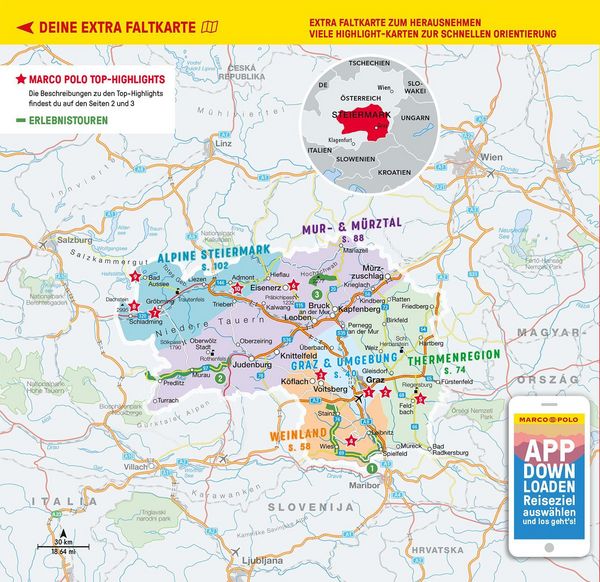 Produktbild: MARCO POLO Reisef&uuml;hrer Steiermark