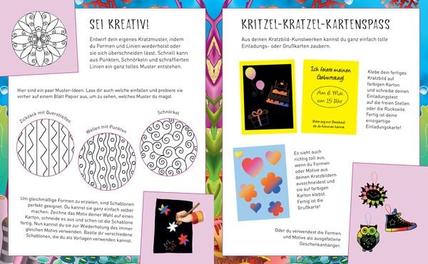 Produktbild: Magische Unterwasserwelt - Kritzel-Kratzel-Buch f&uuml;r Kinder ab 7 Jahren