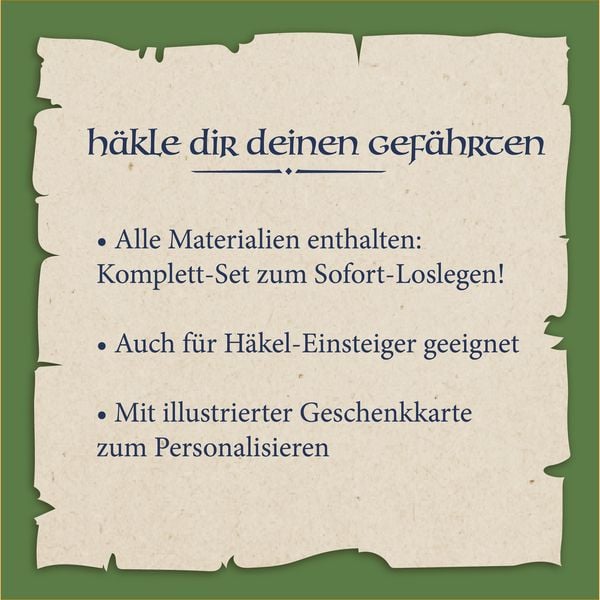 Produktbild: Fantastisches H&auml;kelset Elf