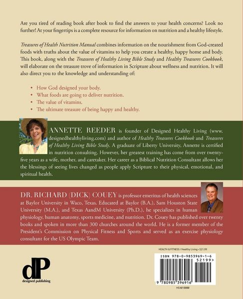Produktbild: Treasures of Health Nutrition Manual