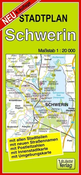 Produktbild: Stadtplan Schwerin