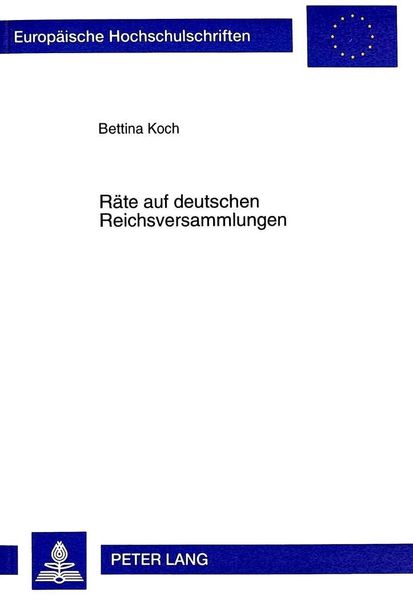 Produktbild: R&auml;te auf deutschen Reichsversammlungen