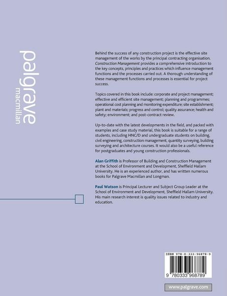 Produktbild: Construction Management
