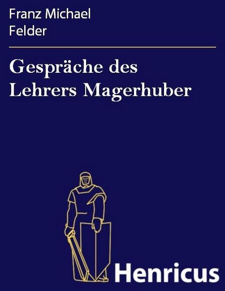 Produktbild: Gespr&auml;che des Lehrers Magerhuber