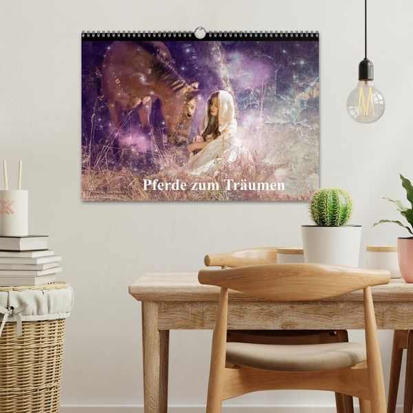 Produktbild: Pferde zum Tr&auml;umen (Wandkalender 2026 DIN A3 quer), CALVENDO Monatskalender