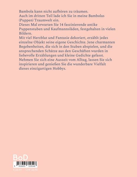 Produktbild: Bambolas Traum Teil 3